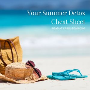 Your Summer Detox Cheat Sheet Social
